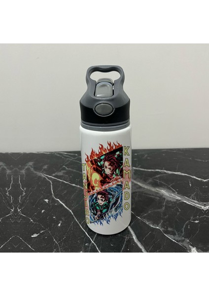 Demon Slayer Tanjiro Pipetli Soğuk Su Matarası fiyatları