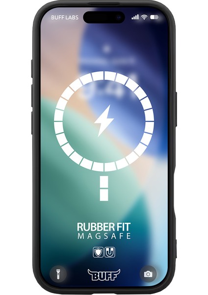 Buff iPhone 17 Magsafe Rubber Fit Silikon Kılıf Black modelleri
