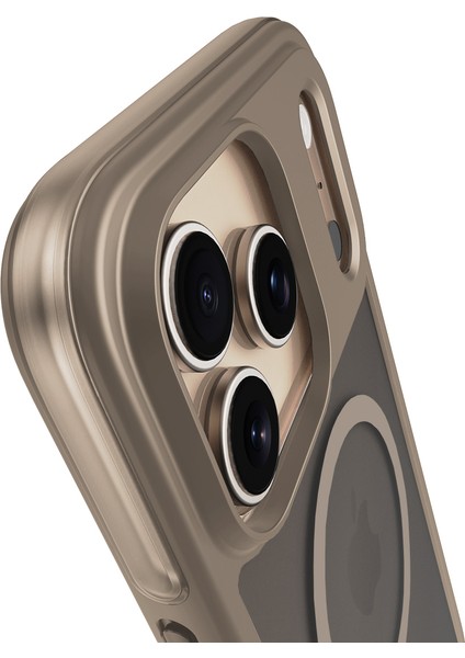 Buff iPhone 17 Pro Max Magsafe Air Bumper Kılıf Gold modelleri