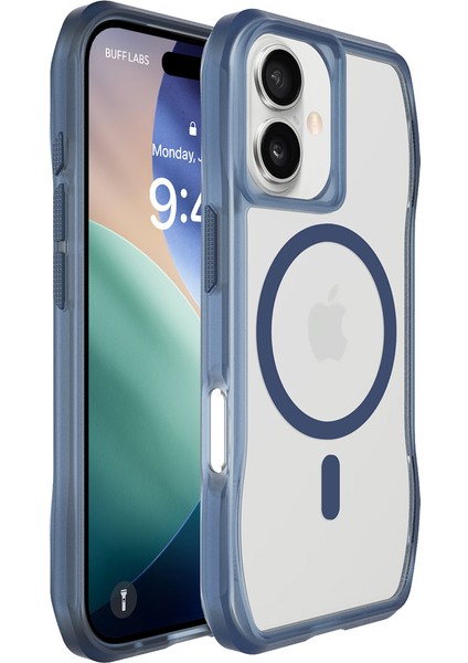 Buff iPhone 17 Magsafe Octa Shield Kılıf Blue