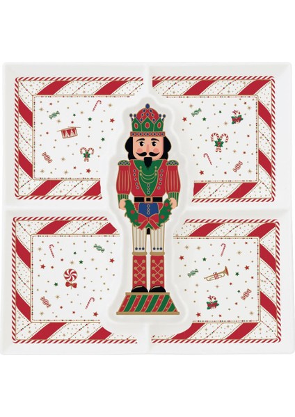 Porselen Servis Tabağı 25,0X25,0 cm