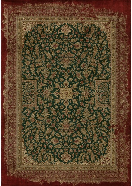 Etnik Otantik Salon Mutfak Halısı Bordo Desenli fırsatları