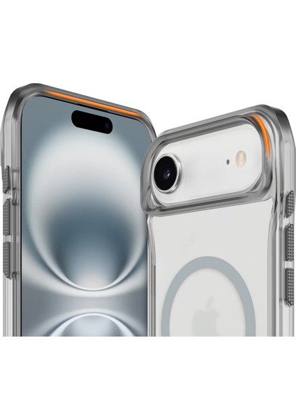 Buff iPhone Air Magsafe Octa Shield Kılıf Light Gray modelleri