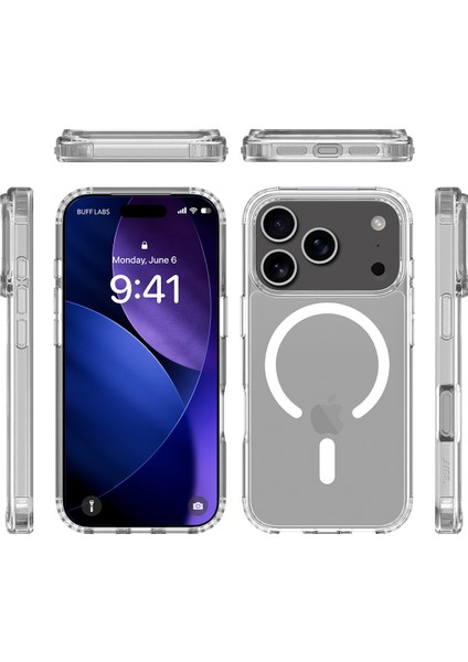Buff iPhone 17 Pro Magsafe Air Hybrid Şeffaf Kılıf fırsatları