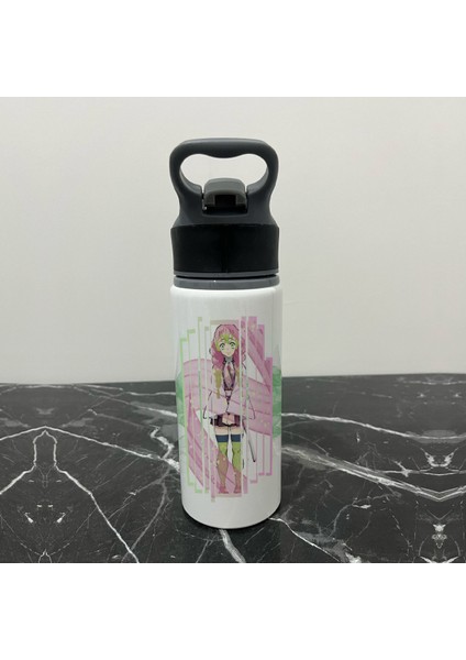 Demon Slayer Mitsuri Pipetli Soğuk Su Matarası modelleri