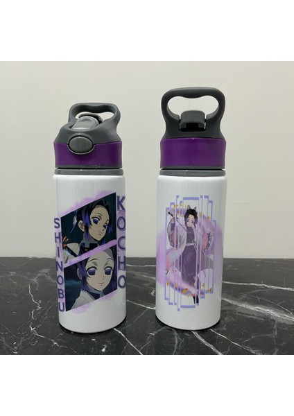 Demon Slayer Shinobu Pipetli Soğuk Su Matarası