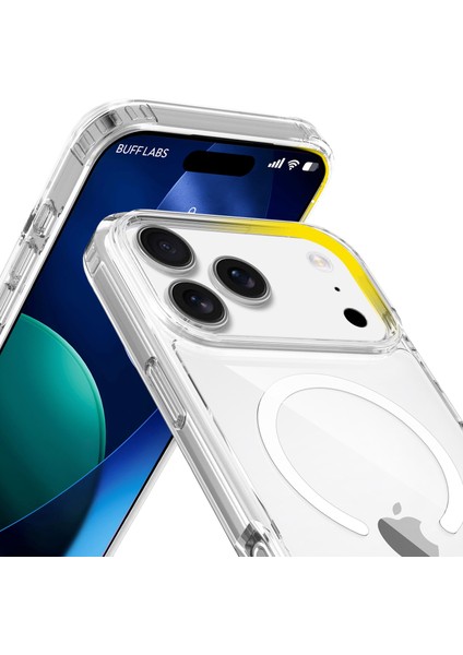 Buff iPhone 17 Pro Max Magsafe Air Hybrid Şeffaf Kılıf modelleri