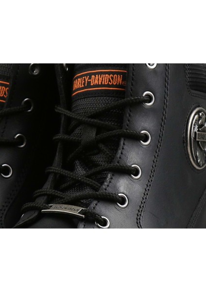 Jim Kadın Siyah Deri Bot – Kauçuk Taban, Sonbahar ve Kış İçin Outdoor ve Günlük Kullanım