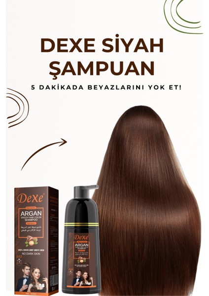 Koyu Kahve Şampuan – Evde Kolay Uygulama, 4-5 Hafta Kalıcı fiyatları