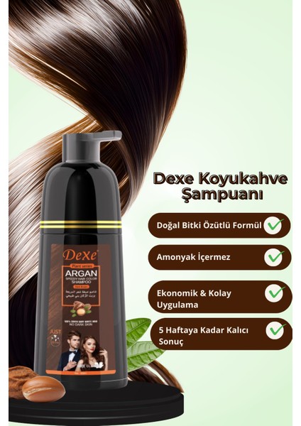 Koyu Kahve Şampuan – Evde Kolay Uygulama, 4-5 Hafta Kalıcı modelleri