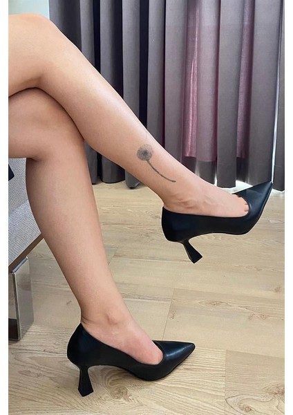 Kadın Samba Siyah Cilt Stiletto fırsatları