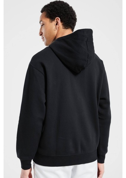 Jordan Essentials Men's Fleece Hoodie Erkek Kapüşonlu Sweatshirt Siyah fiyatları