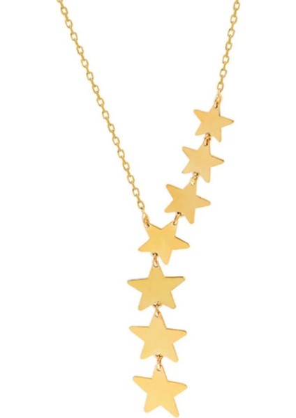 Y Model Yedi Yıldız Kolye