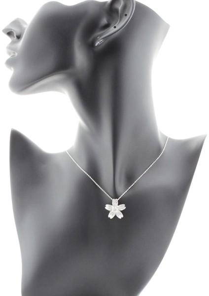 Badem Çiçeği Pırlanta Kolye indirimleri