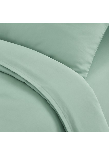 Yeşil Pamuklu Çift Kişilik Nevresim Takımı modelleri