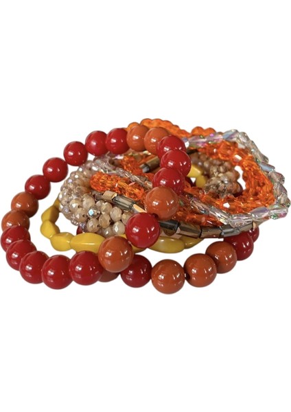 8’li Renkli Bileklik Seti