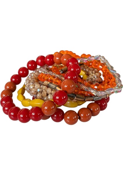 8’li Renkli Bileklik Seti fırsatları