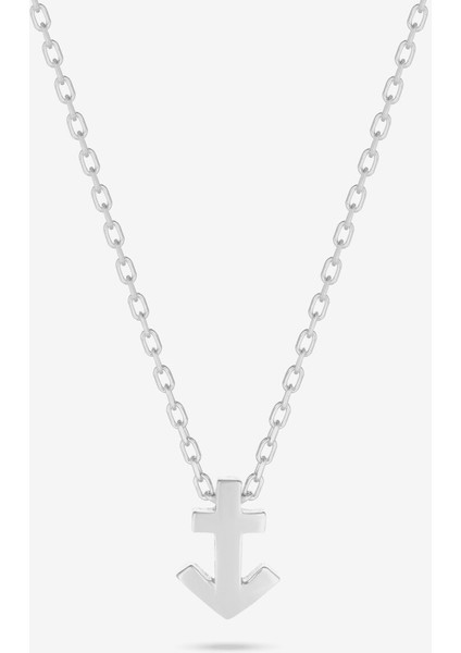 Gümüş Yay Burcu Kolyesi