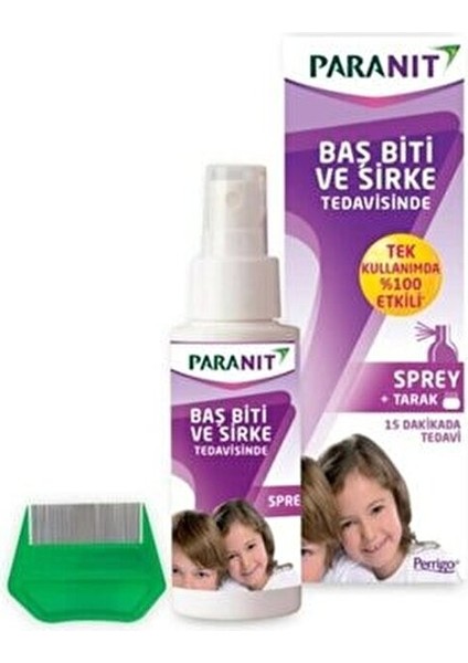 Baş Biti Koruyucu Sprey 100 ml