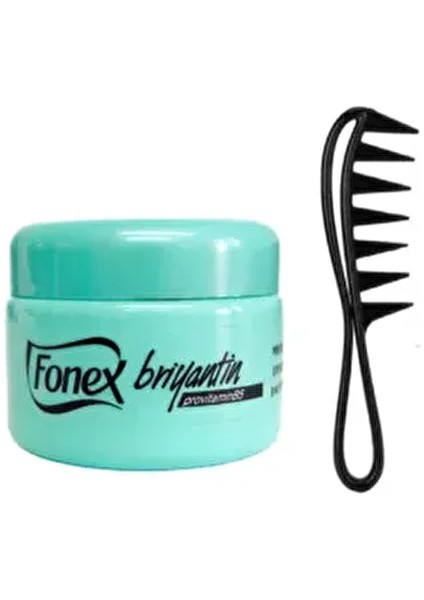 Geniş Aralıklı Wax Tarağı ile 150 ml Briyantin Kadınlar İçin Özel Formül