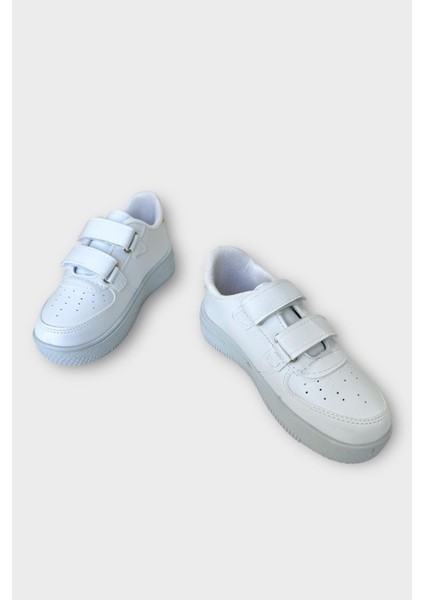 Çocuk Sneaker Spor Ayakkabı Beyaz - Sarı fırsatları