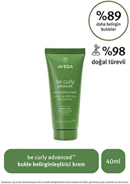 Be Curly Advanced Bukle Belirginleştirici Krem Seyahat Boy 40 ml