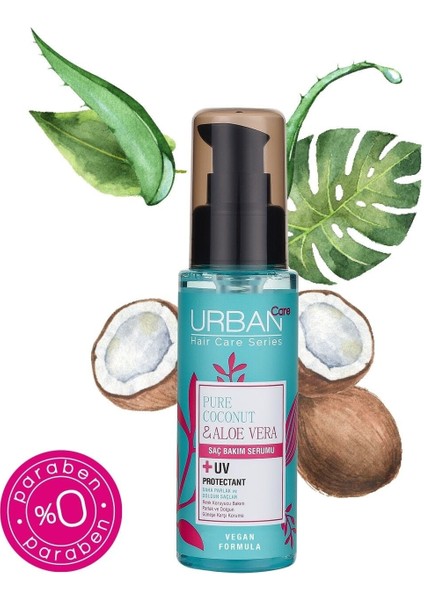 Care Pure Coconut & Aloe Vera Saç Bakım Serumu 75 ml modelleri