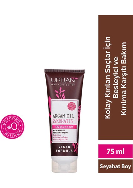 Care Argan Yağı ve Keratin Saç Bakım Kremi