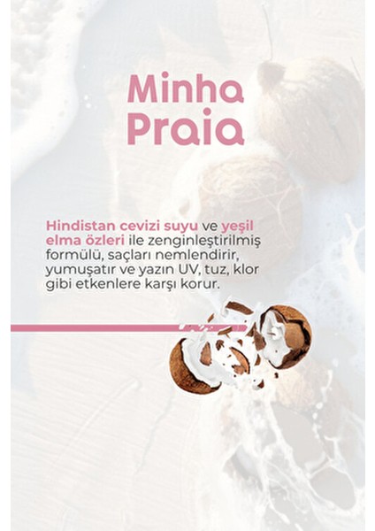 My Beach - Yaza Özel Hindistan Cevizi Özlü Nemlendirici Kolay Tarama Spreyi 200ML modelleri