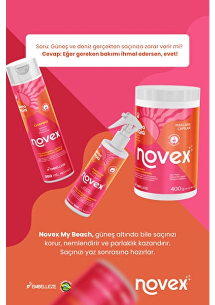 My Beach - Yaza Özel Hindistan Cevizi Özlü Nemlendirici Kolay Tarama Spreyi 200ML