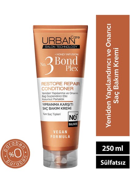 Care No.3 Bond Plex Saç Bakım Kremi