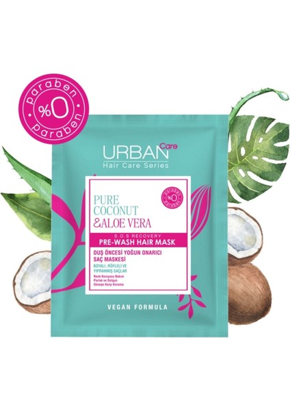 Care Effex Pure Coconut & Aloe Vera Saç Bakım Maskesi 50 ml modelleri