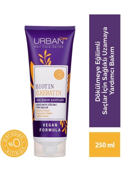 Care Biotin & Keratin Saç Bakım Şampuanı 250 ml