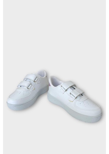 Çocuk Sneaker Spor Ayakkabı Lila-Beyaz indirimleri