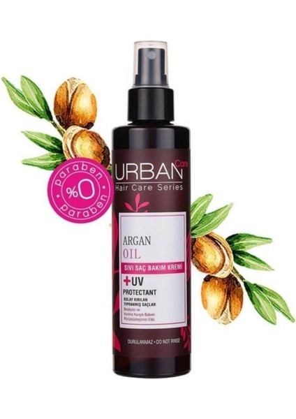 Care Argan Oil Liquid Purıfıer Shınıng Hair Care Cream 200ML