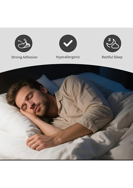 Horlama Önleyici Uyku Düzenleyici Ağız Kapama Bandı Uyku Bandı 30 Adet Mouth Tape modelleri