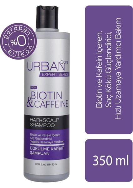 Care Expert Biotin & Caffeine Shampoo 350 ml