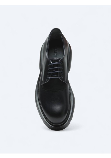 Lacivert Deri Smart Casual Ayakkabı modelleri