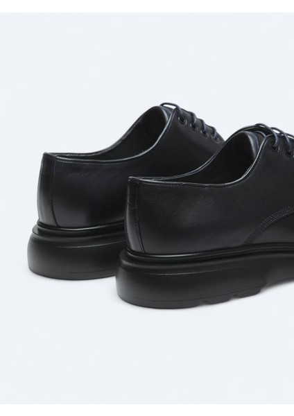 Lacivert Deri Smart Casual Ayakkabı indirimleri