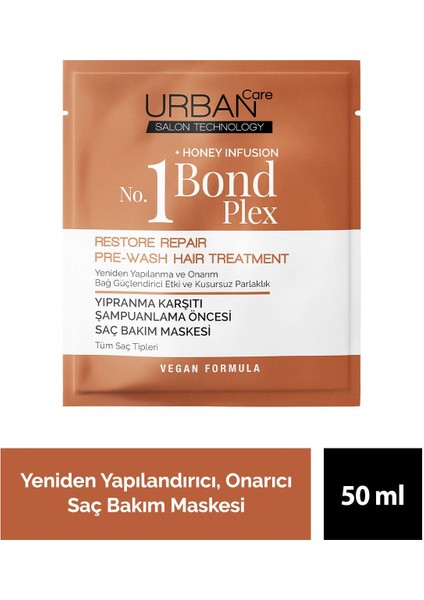 Care No.1 Bond Plex Restore Repair Saç Bakım Maskesi 50 ml