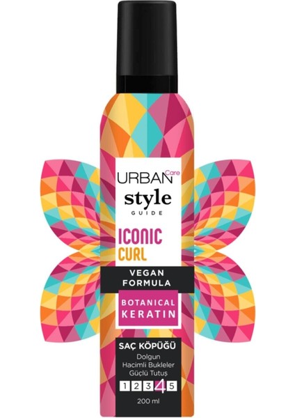 Care Style Guide Köpük Iconıc Curl Güçlü Tutuş 200 ml 2 Adet fırsatları