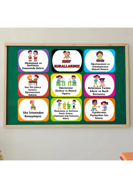 Sınıf Kuralları Kartları