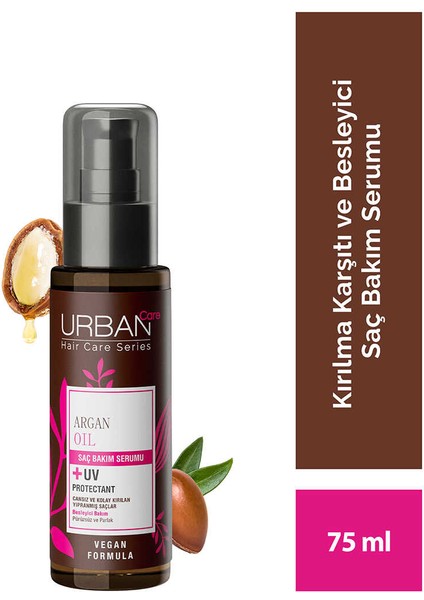 Care Bitkisel Keratin ve Argan Yağı Içeren Saç Bakım Serumu 75 ml