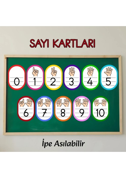 Sayı Kartları (Asılabilir) fiyatları