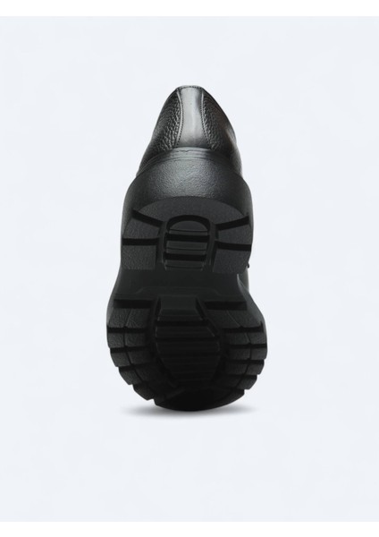 Siyah Deri Smart Casual Ayakkabı fırsatları