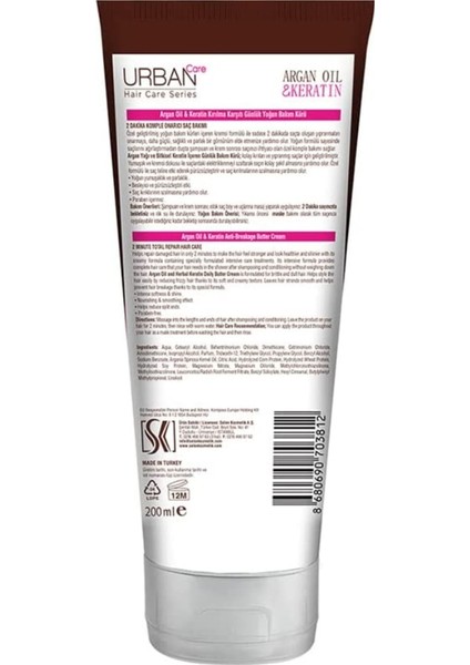 Care Argan Oil & Keratin Nutritive Anti Hair Breakage Strenghtening Conditioner 200 ml fiyatları