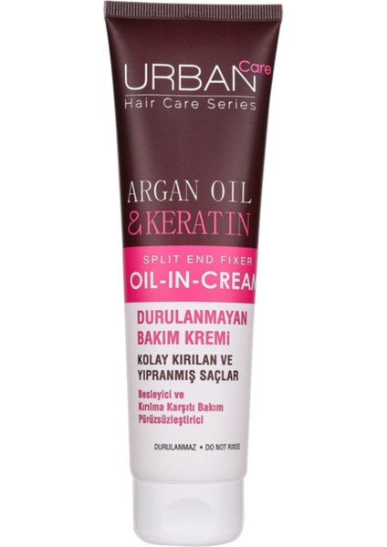 Care Argan Yağı ve Keratin Içeren ve Durulanmayan Saç Bakım Kremi 150 ml