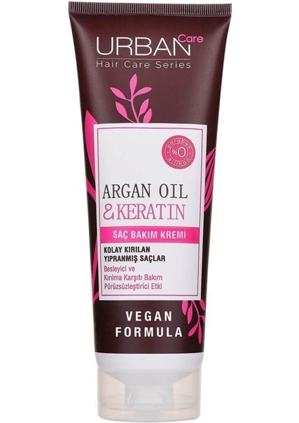 Care Saç Bakım Kremi Argan Yağı ve Keratin 250 ml
