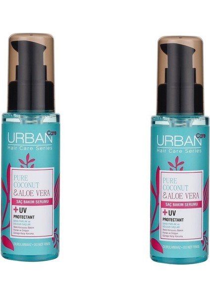 Care Pure Coconut & Aleo Vera Saç Bakım Serumu 75 ml 2 Adet
