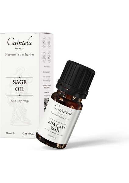 Ada Çayı Yağı 10 ml – Cilt ve Saçın Arınmasına Yardımcı, %100 Doğal ve Saf